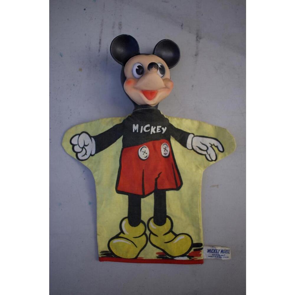 Vintage Mickey Mouse Hand Puppet